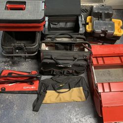 Tools box an tool bag craftsman -husky