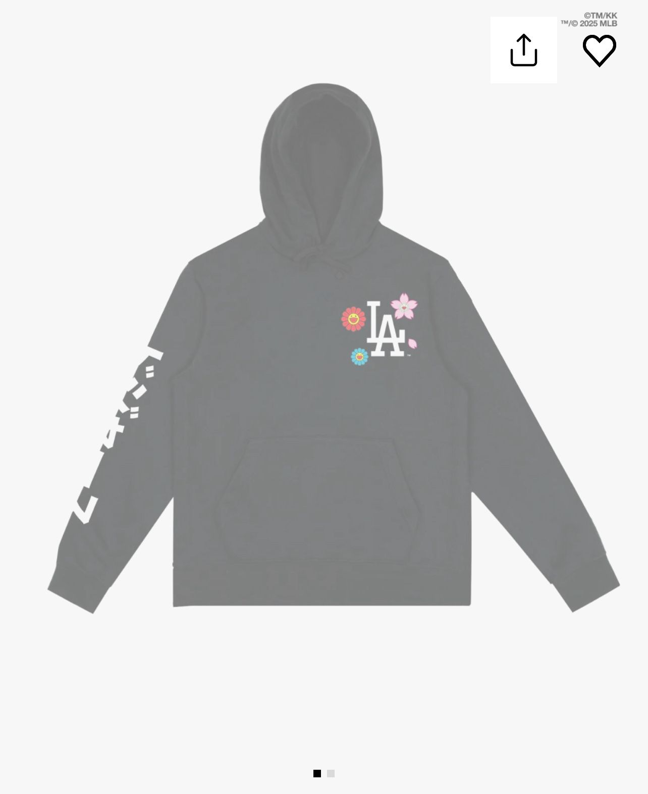 Takashi Murakami LA Dodgers Hoodie Size xl