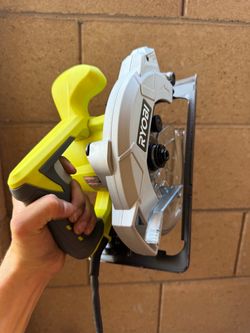 Circular saw with laser