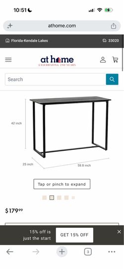 Patio Bar Table