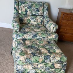 Chair And Ottoman