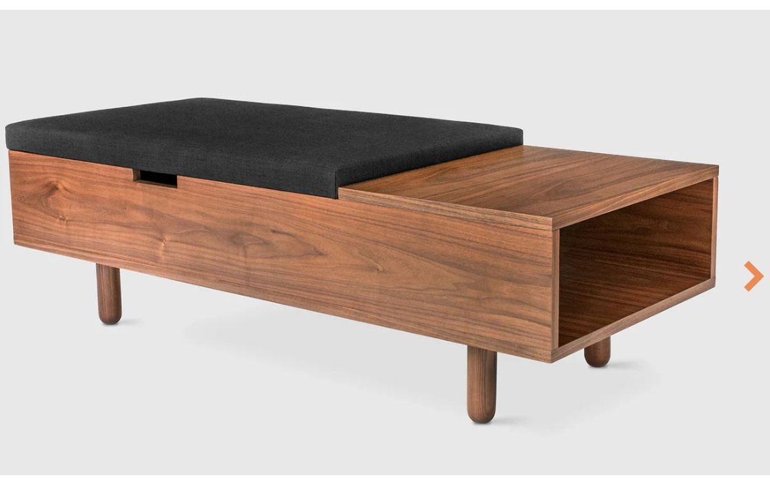 Ottoman with storage space 