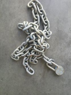 8 Ft Chain And Lock
