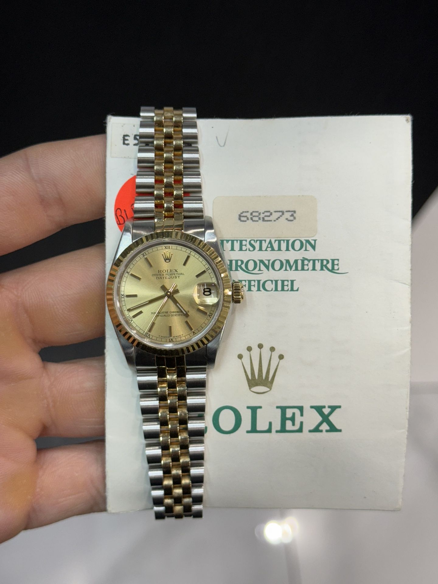 31mm Vintage Rolex 68273 Immaculate Condition