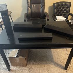 Sound Bars (Vizio 20”, Sony W/subwoofer) Mini Speaker