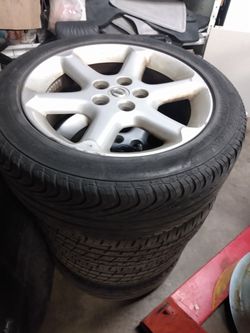 03 Nissan max wheels