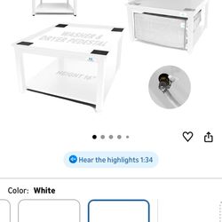 Washer And Dryer Pedestals