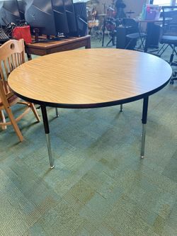 Classroom Table - adjustable height
