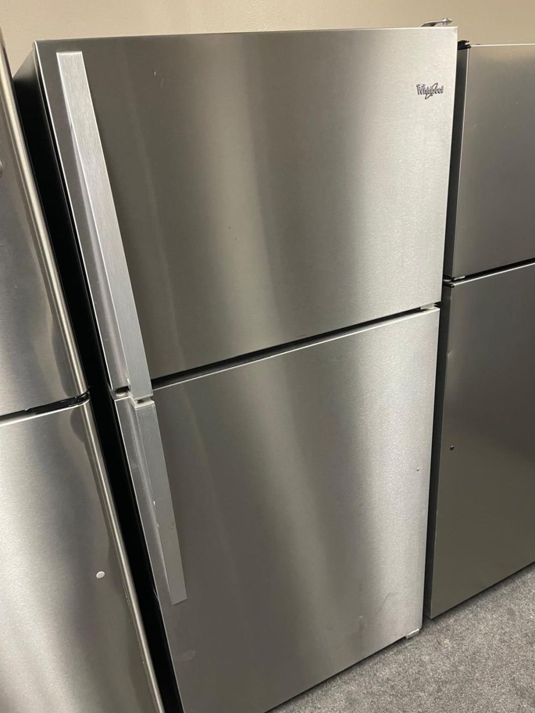 Whirlpool Top Mount Stainless Refrigerator
