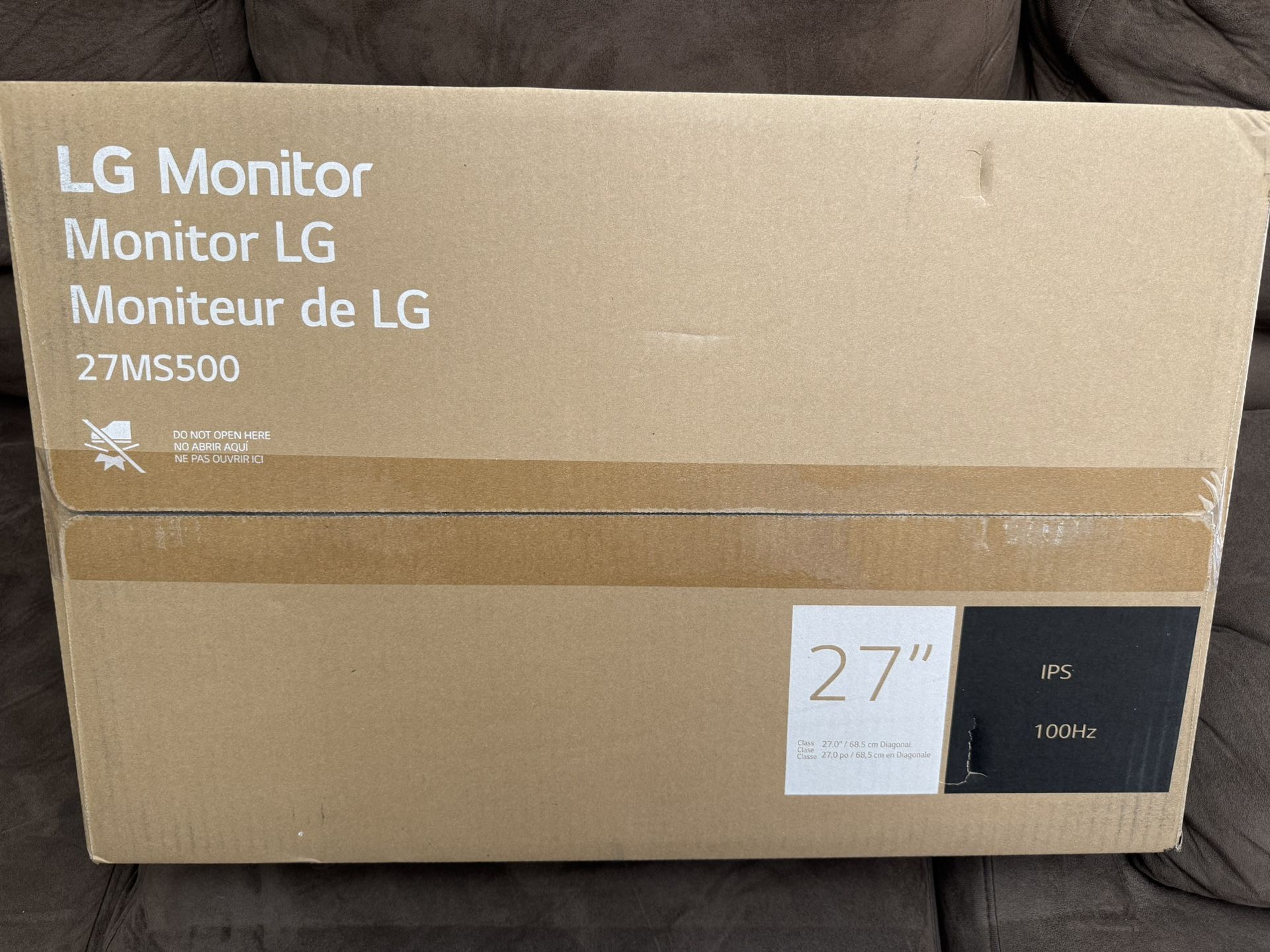 LG 27in 100hz Monitor