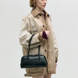 Marge Sherwood Soft Boston Bag in Black