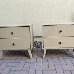 2 Drawer Nightstands Tables 