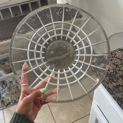 Glass Saucer Serving Plate