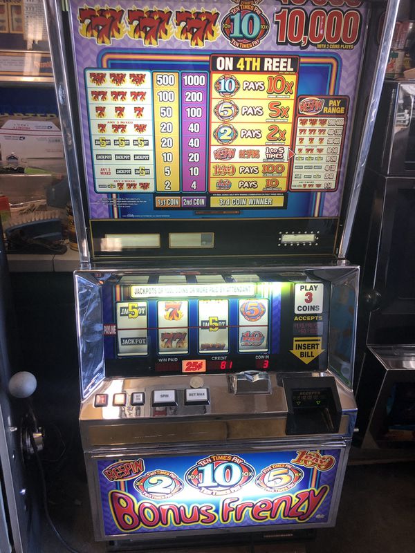 Cash Wheel Slot Machine For Sale