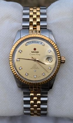 Titoni cosmoking 25jewels watch