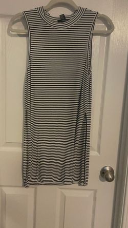 Forever 21 Striped Sleeveless Top with Side Slits