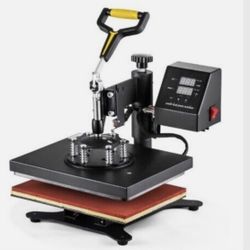 Heat Press Machine Digital Transfer T-shirts 15*15