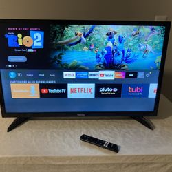 Toshiba Fire TV 32” - Like new