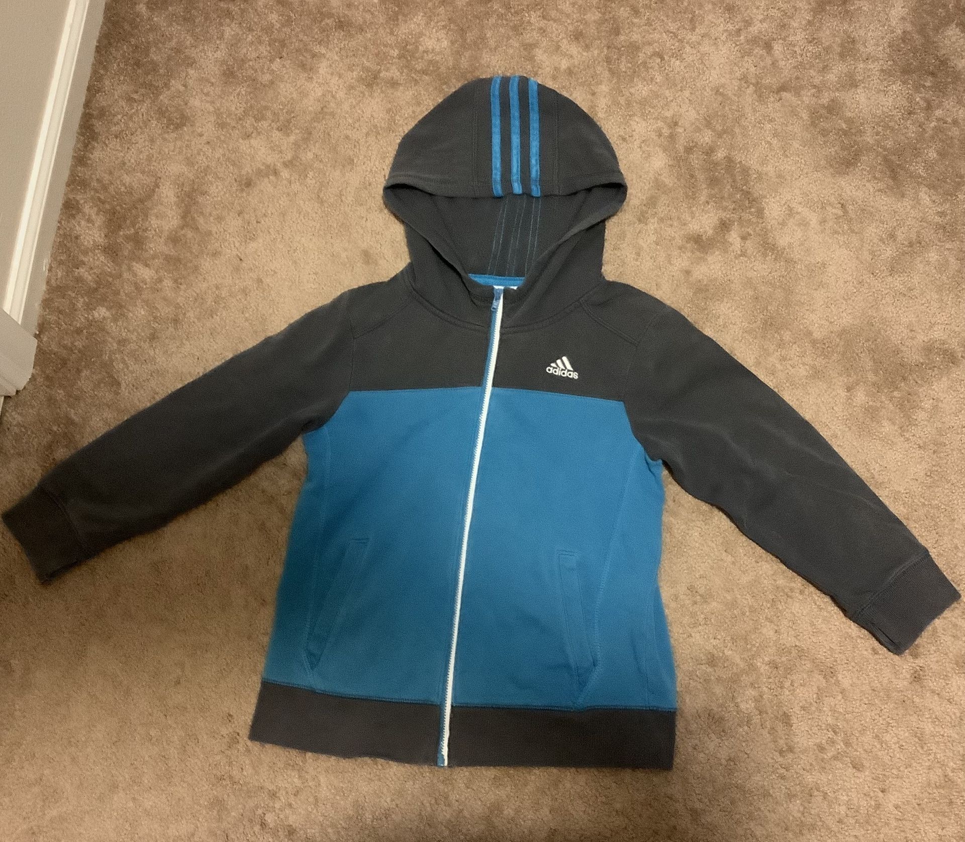 Adidas Hooded jacket size 7