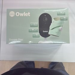 Owlet Dream Duo (Gen 3) All-in-One Smart Baby Breathing and Movement Monitoring Bundle with Sock & 2K HD Cam - Mint