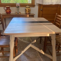 Dining Table With 4 Chairs 