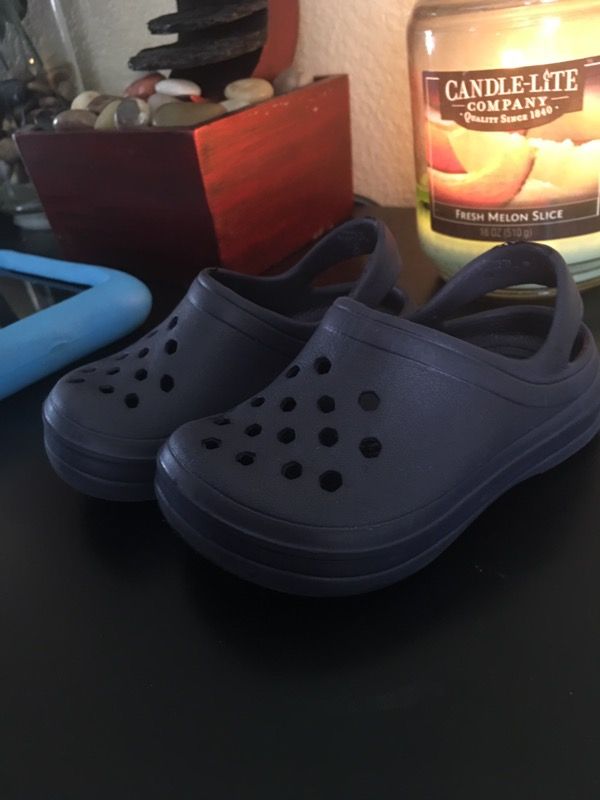 Baby crocs size 3/4 from toys r us