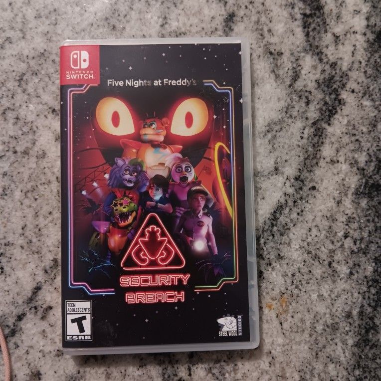 Five Nights At Freddys Security Breach For Nintendo Switch