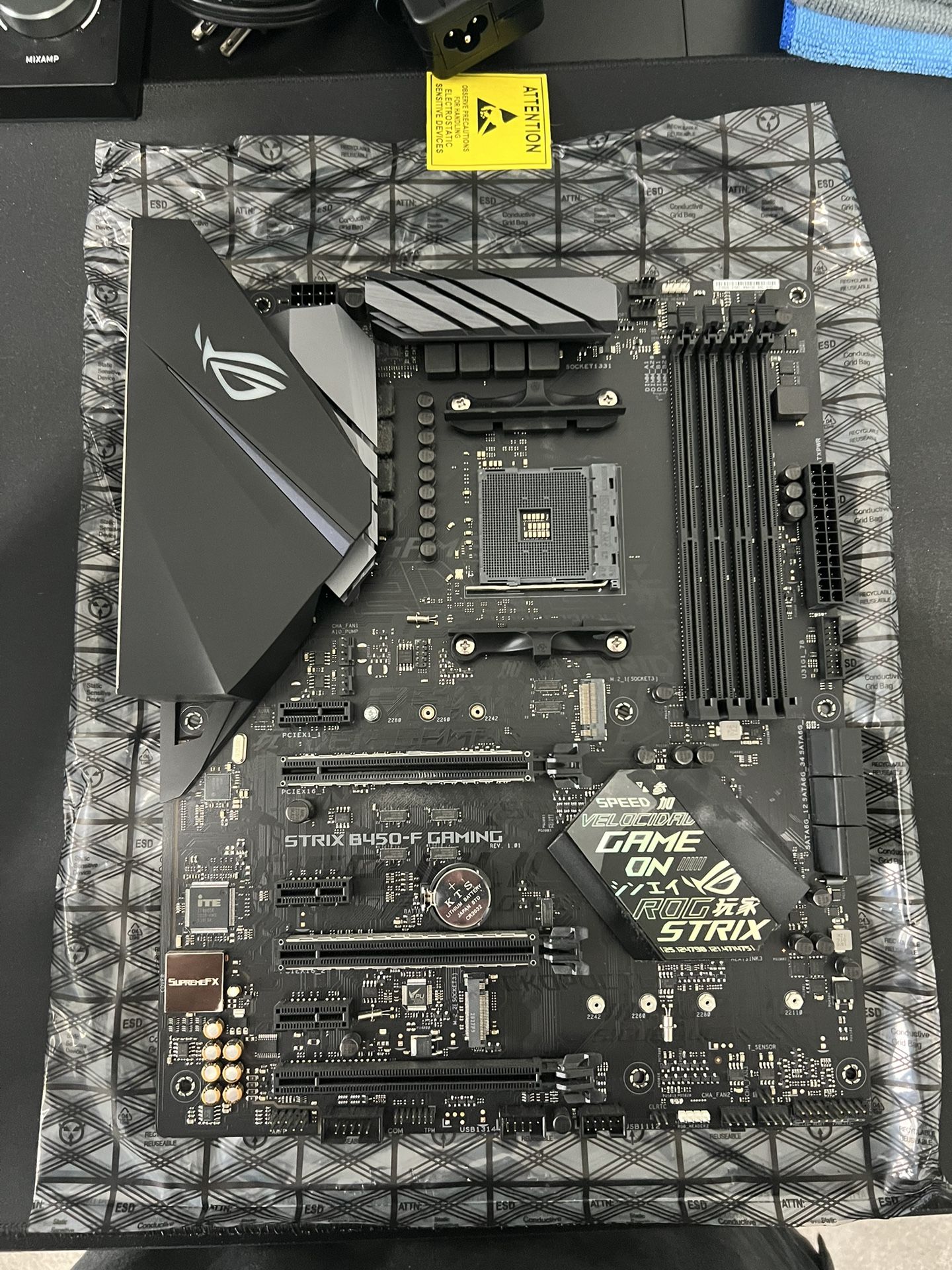 ASUS ROG Strix B450-F Gaming Motherboard (ATX) – Like New