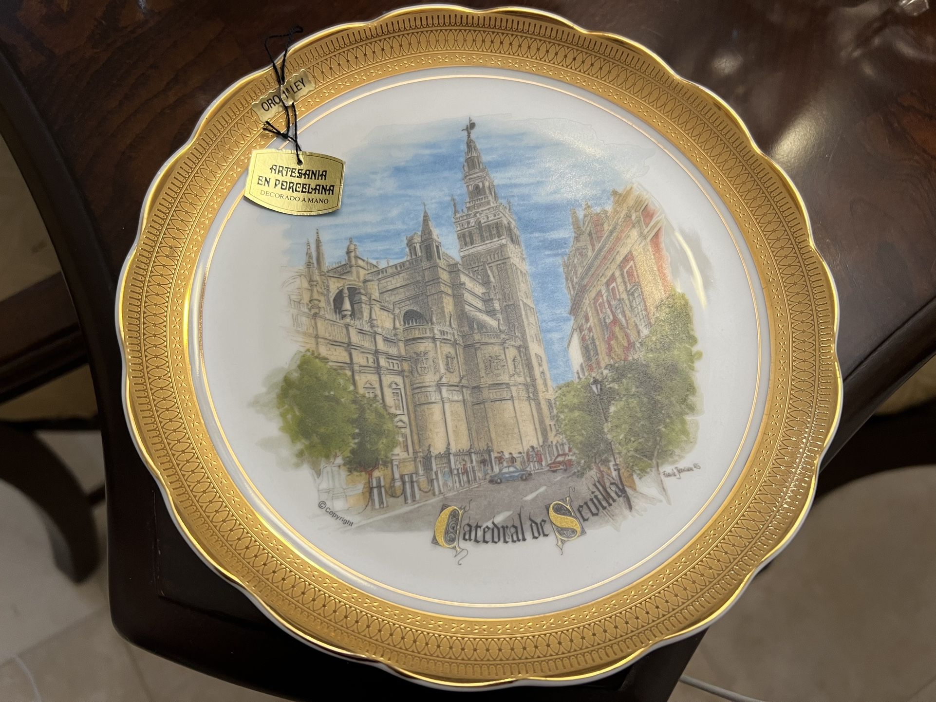 Decor Plate(Catedral De Sevilla