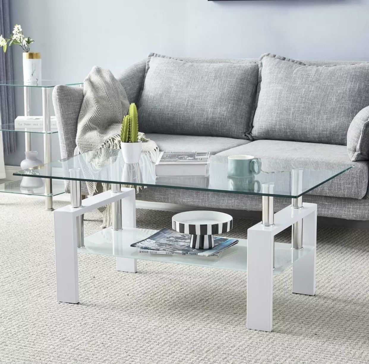 Brand New Glass Coffee Table