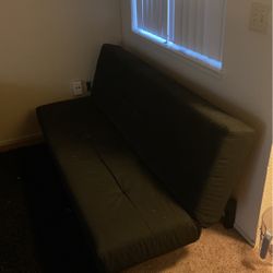  Black Futon Couch 