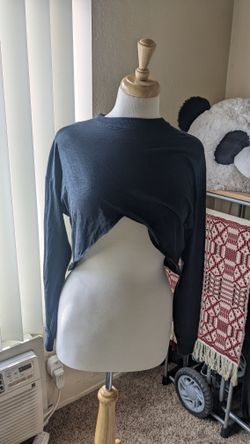 Urban Outfitters Black Crop Top