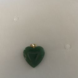 Colorful Glass Heart Pendant – Good Luck Charm