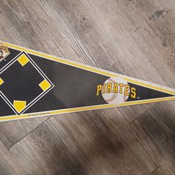 Vintage Pittsburgh Pirates Official MLB Pennant