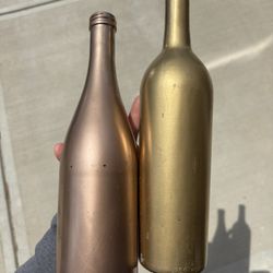 Assortment Of Glass Bottles - 10 Total