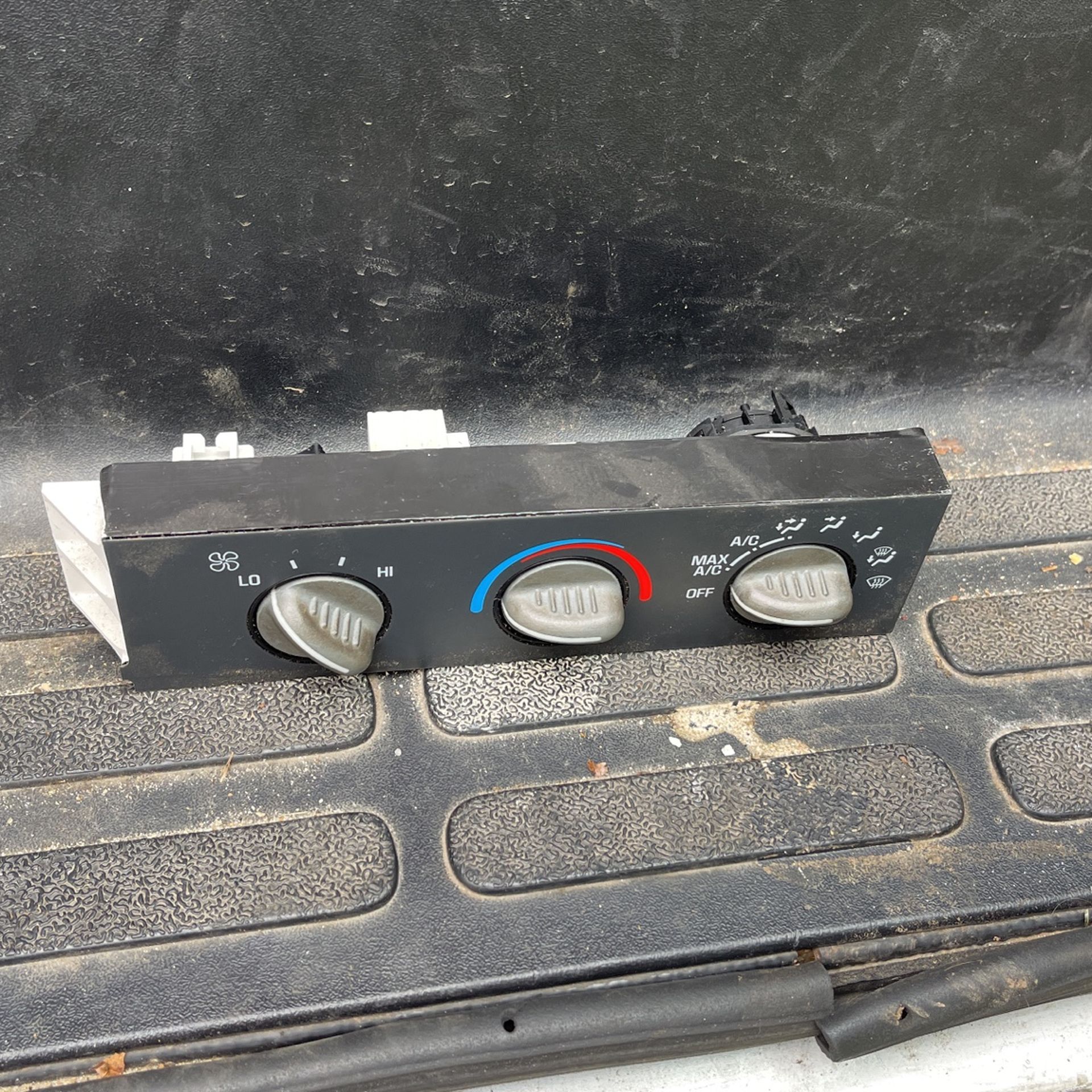 Heater Switch Front Dash