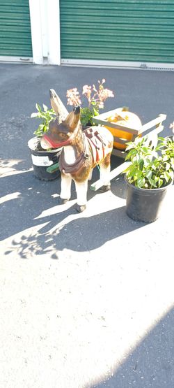 SELLING OUR DONKY WITH TRAILER BEST OFFER 