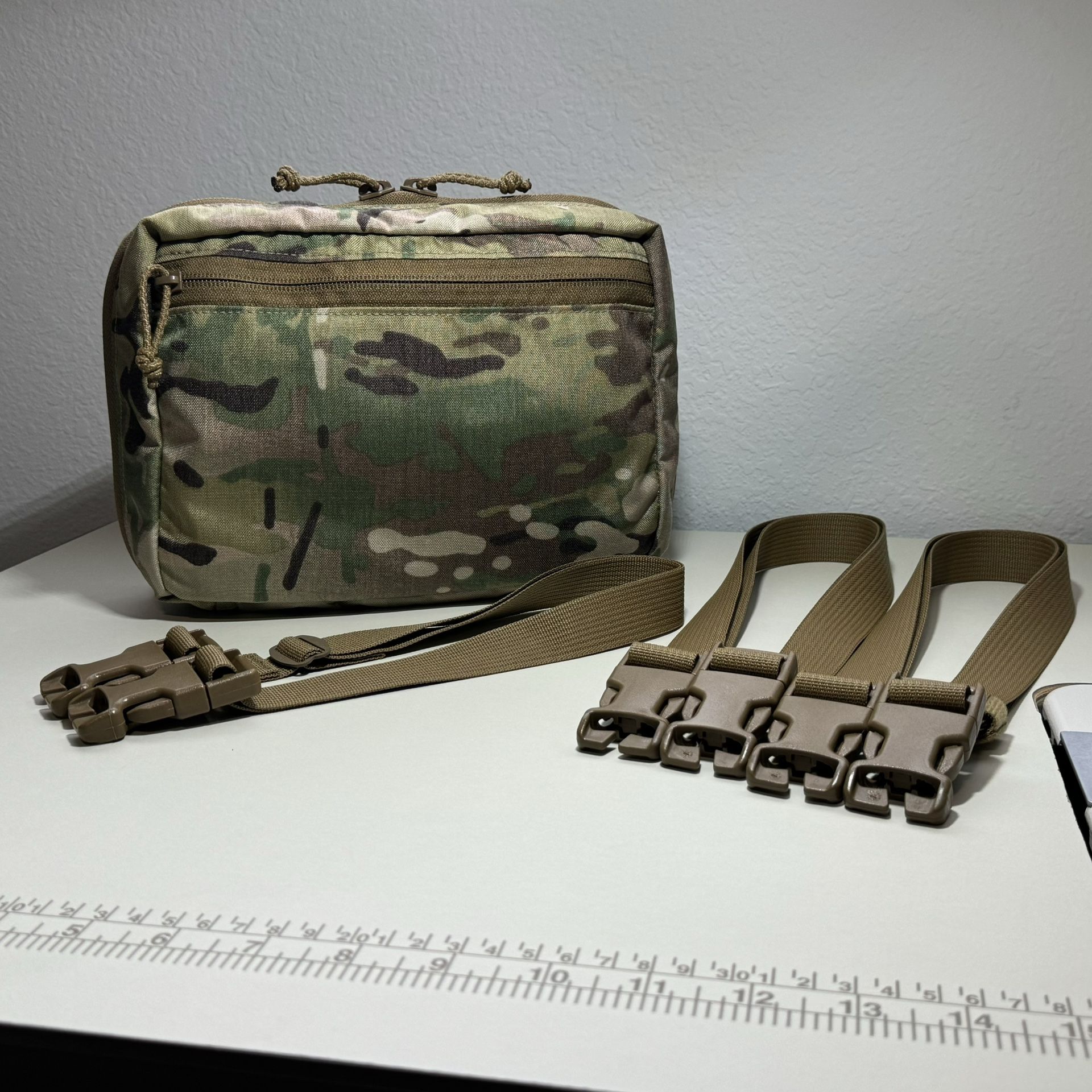 Convertible Pack (Chest, Waist, Crossbody), Made in USA, 500D MultiCam