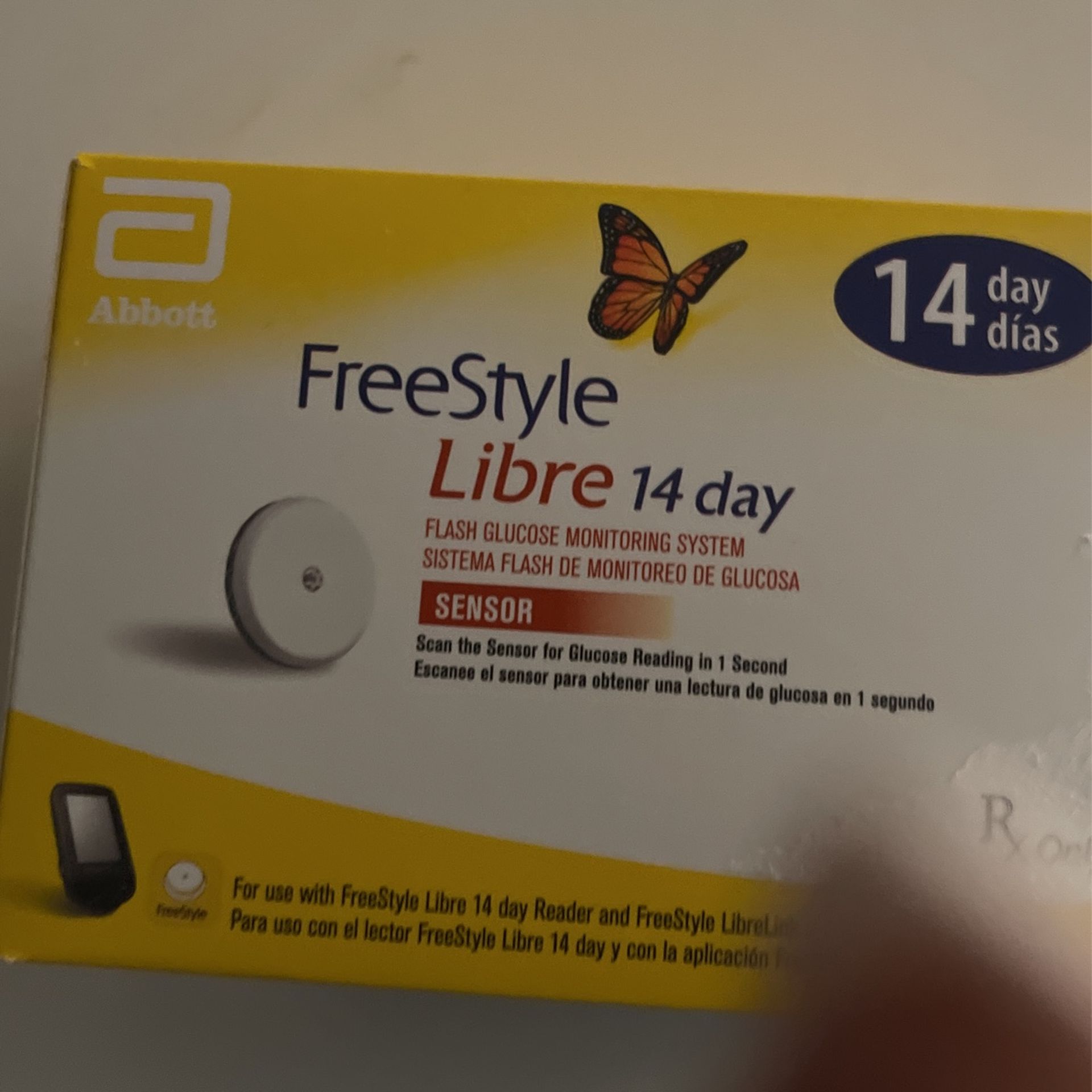 Freestyle Libre 14 Day Sensor New Unopened