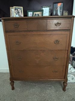 Vintage Wooden Dresser