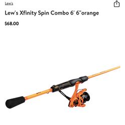 Lew's Xfinity Spin Combo 6' 6orange for Sale in Irving, TX - OfferUp