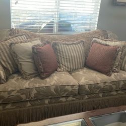 Couch And Love Seat Almost Never Use