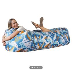 WEKAPO Inflatable Lounger Air Sofa Chair Camping & Beach