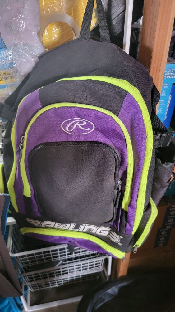 Rawlings Baseball Bag For Bat And Glove