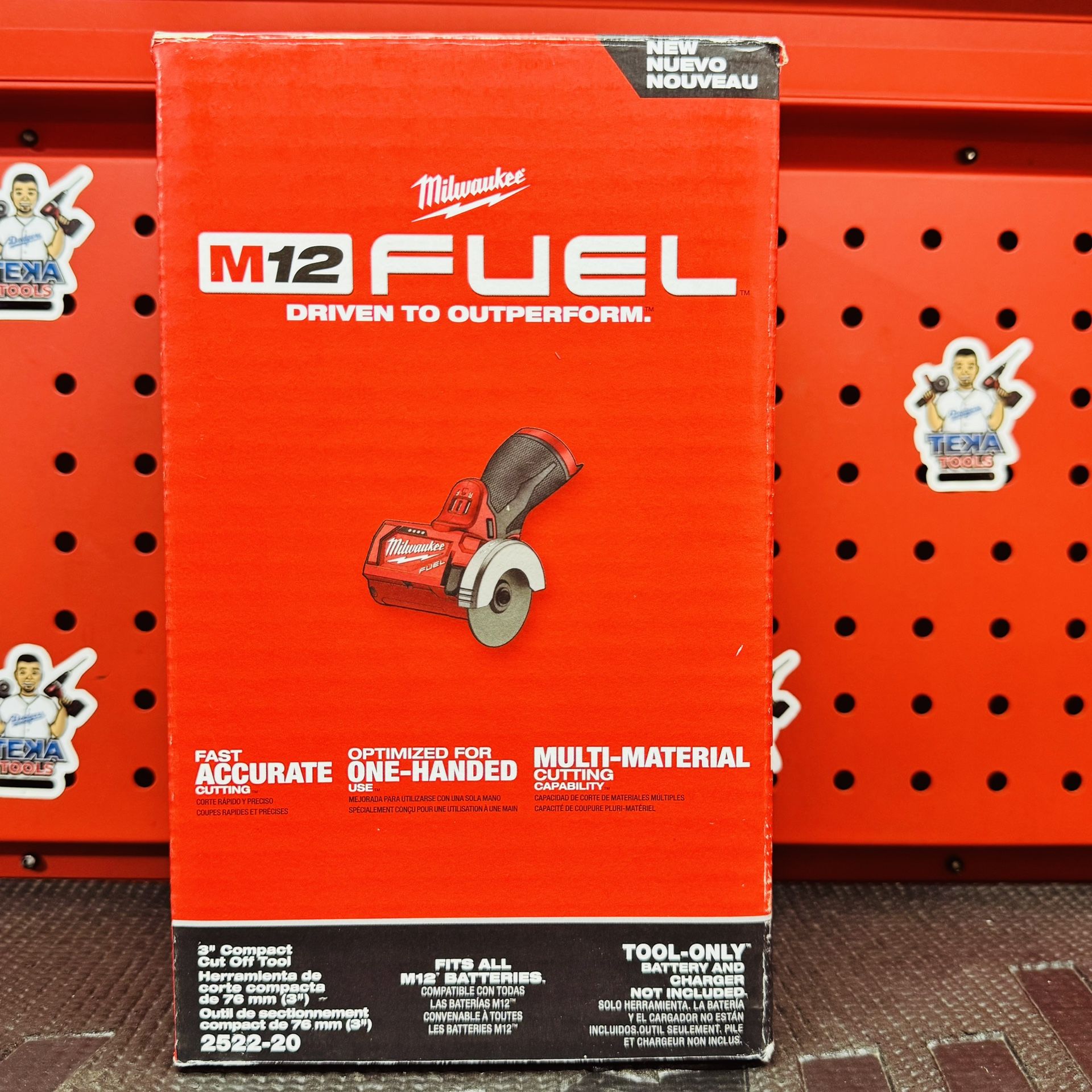 Milwaukee M12 FUEL 12V Lithium-Ion Brushless Cordless 3 in. Cut Off Saw (Tool-Only)