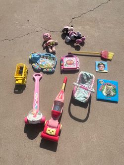 Toddler Girl Toy Lot – Fisher-Price, LeapFrog, Interactive Learning, Books & Roleplay Toys