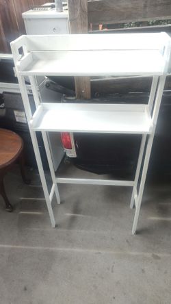 restroom shelf