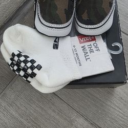 Baby vans unisex crib shoes size 1