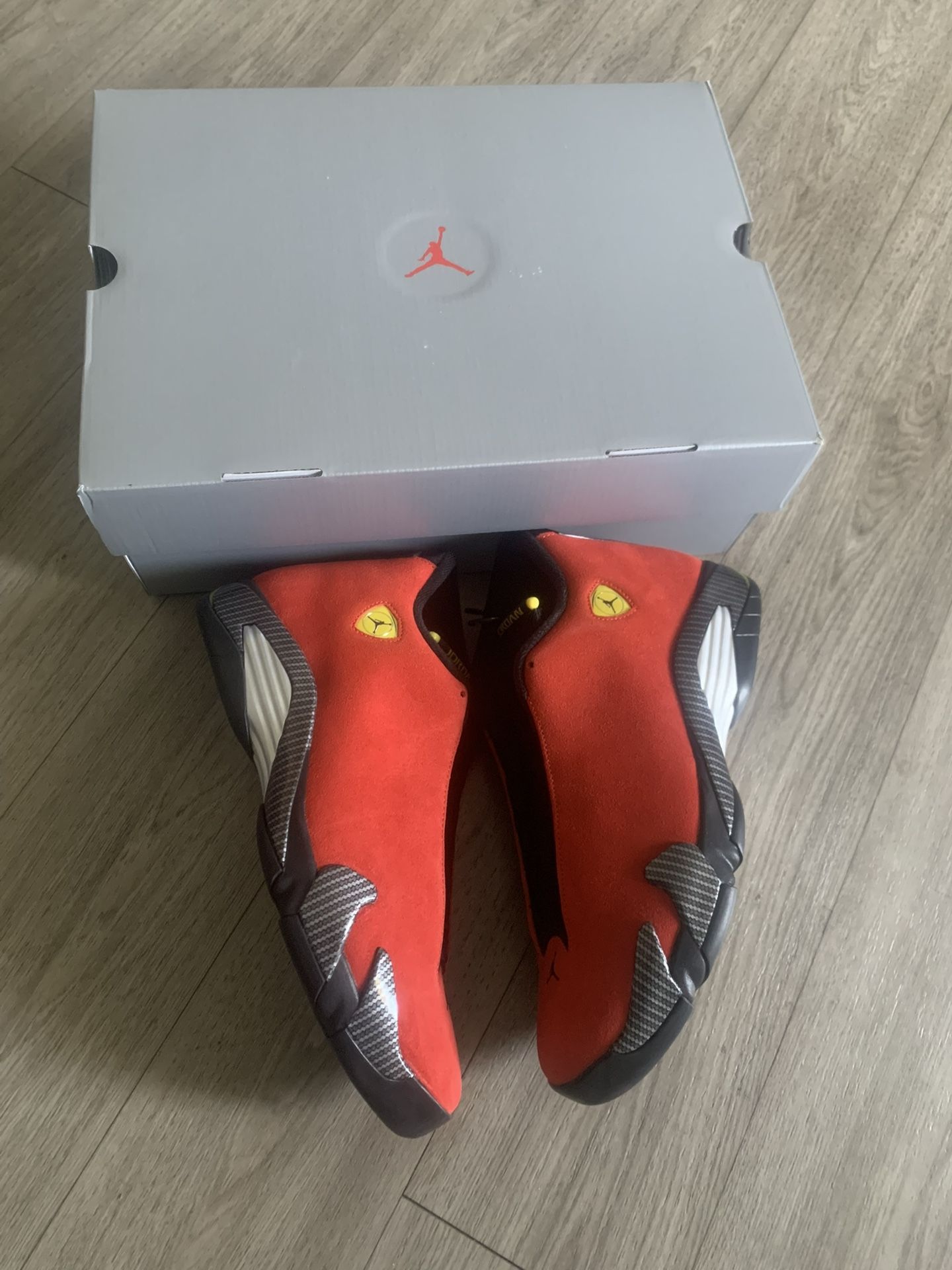 Jordan 14 Ferrari 2025 Size 12 Men