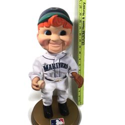 Buddy Big League MLB Seattle Mariners Animated Figure 2002 Singing Dancing Vintage Gemmy Baseball